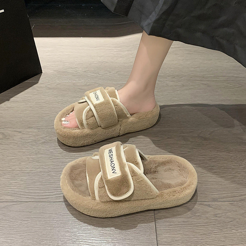 Adele – Mocassins plateforme à scratch