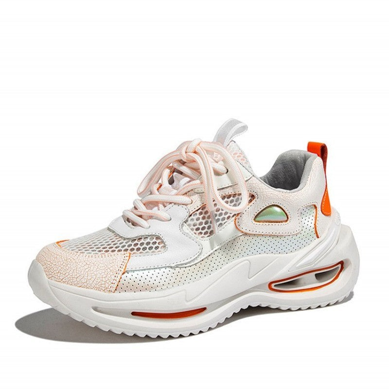 Heidi – Baskets à Plateforme en Cuir Vegan pour Femmes