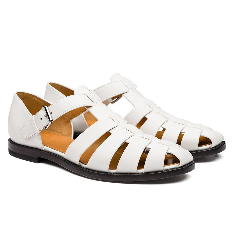 Lauren – Sandale Femme à Blocs de Couleur en Cuir Vegan
