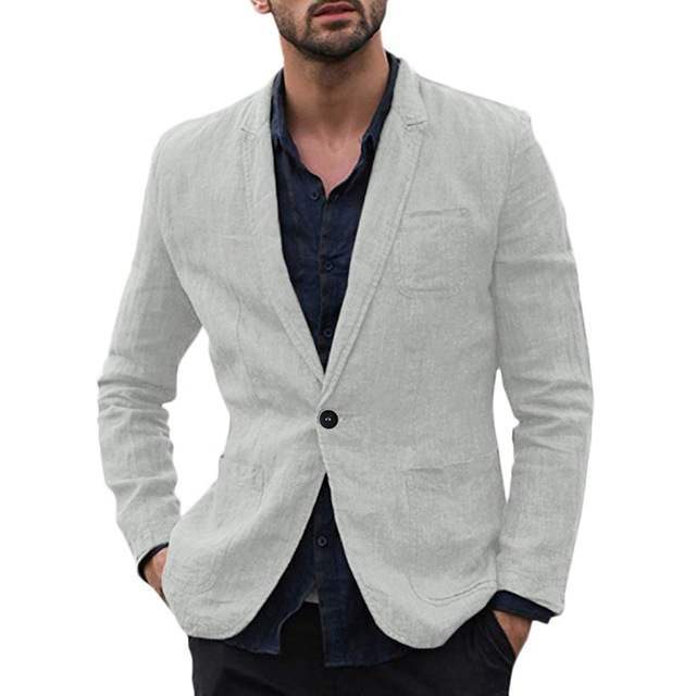 Allan – Blazer Léger en Coton pour Hommes