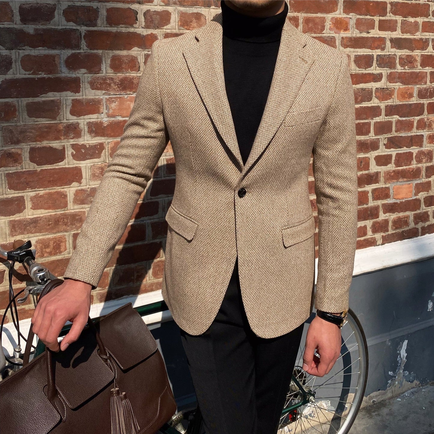 Jude – Veste Épaisse et Texturée pour Hommes