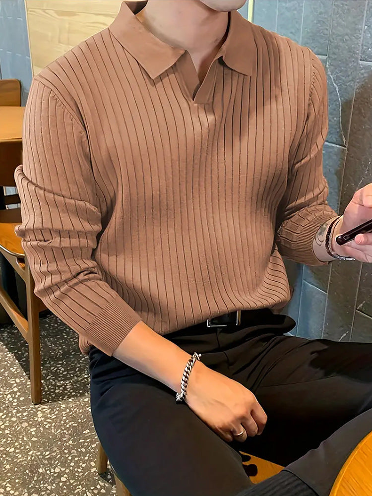 Jean – Polo Homme Élégant avec Texture Gaufrée