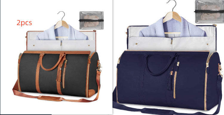 Emma – Grande Capacité Sac de Voyage Duffle pour Femmes, Sac à Costume Pliable, Imperméable