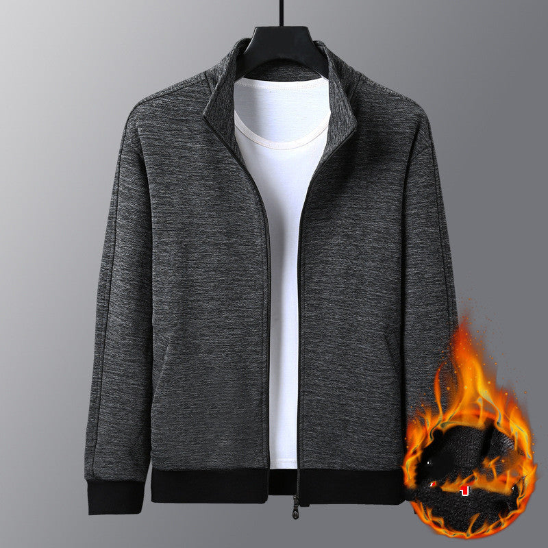 Damien – Veste décontractée pour homme avec col montant