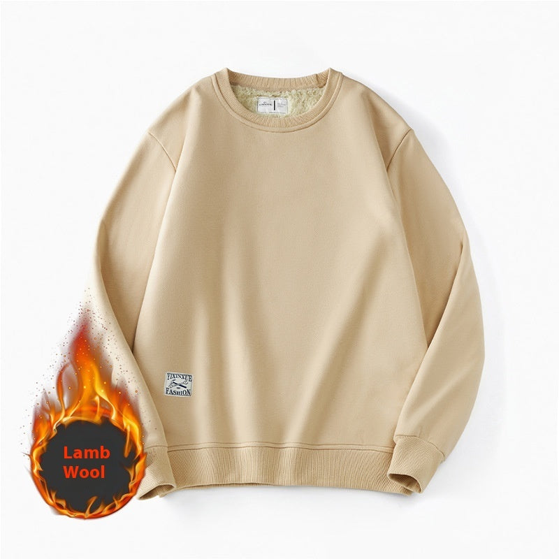 Denis – Warmer Fleece Pullover mit Rundhalsausschnitt für Herren