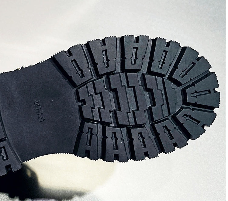 Denise – Bottines à semelle épaisse style chaussette pour femmes