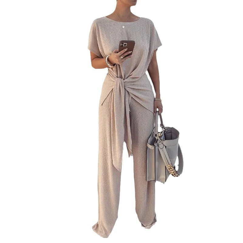 Natasha – Pantalon Élégant et Mode avec Lacets