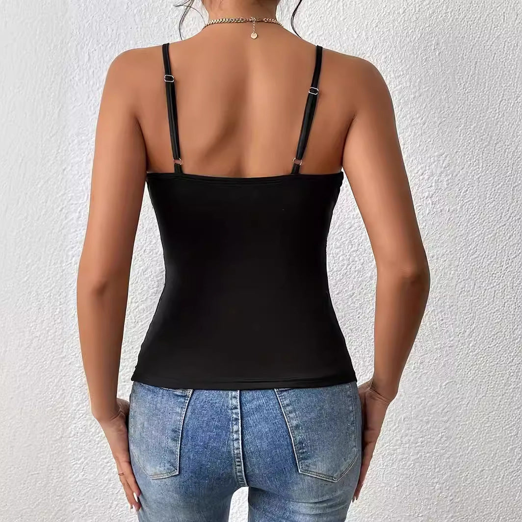 Ann – Haut sans manches à épaules dénudées pour femmes