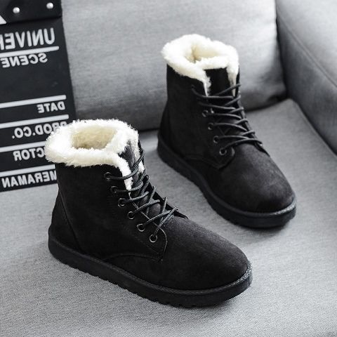 Marion – Bottes plates à lacets pour femmes