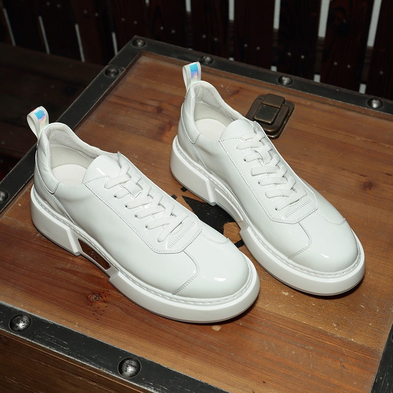 Duncan – Chaussures à lacets pour hommes avec semelle plate et design polyvalent