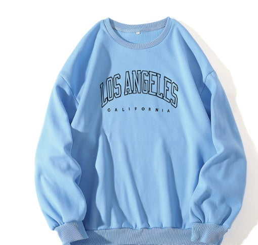 Mandy – Lässiger Rundhals-Pullover mit Letter-Print