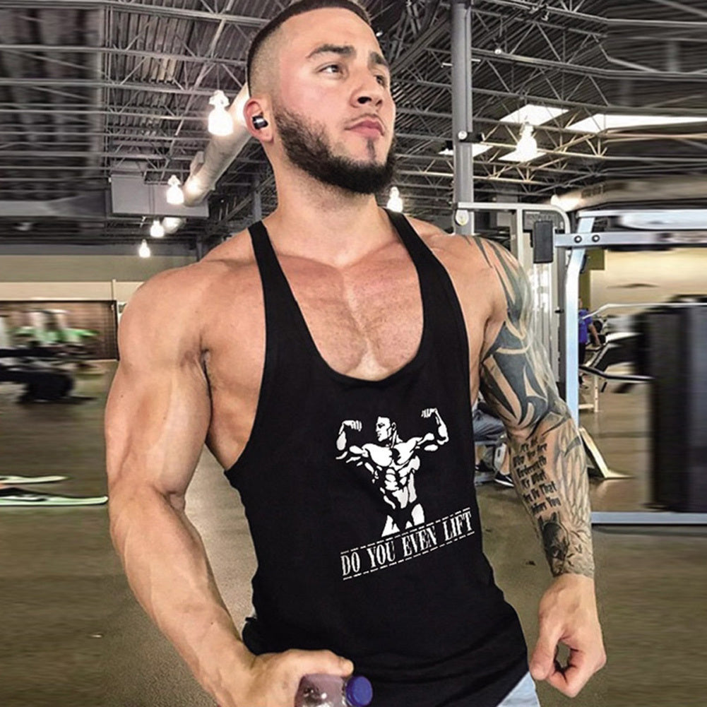 Terence – Gilet de Sport Imprimé pour Hommes