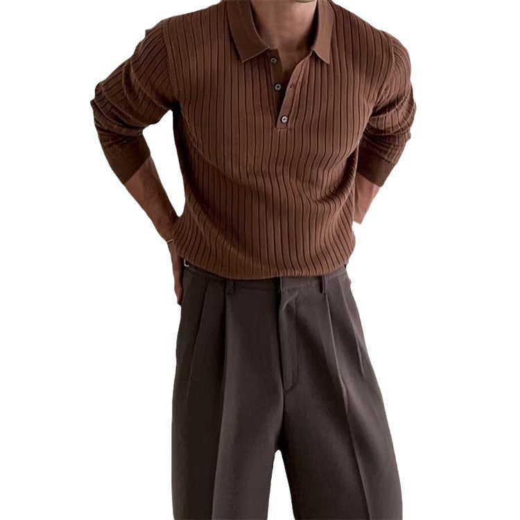 Elliott – Polo Slim Fit pour Hommes avec Patte de Boutonnage