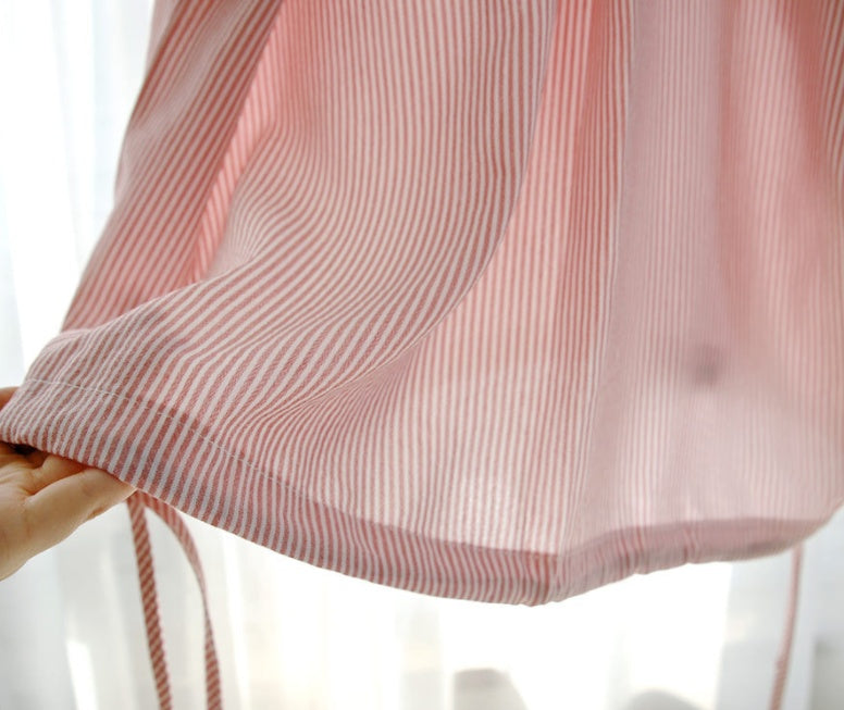 Carol – Blouse à rayures décontractées et manches raglan