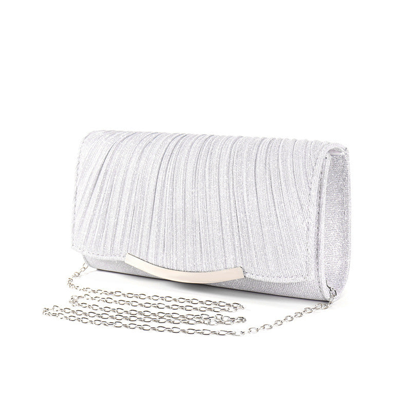 Elizabeth – Sac de soirée uni avec chaîne