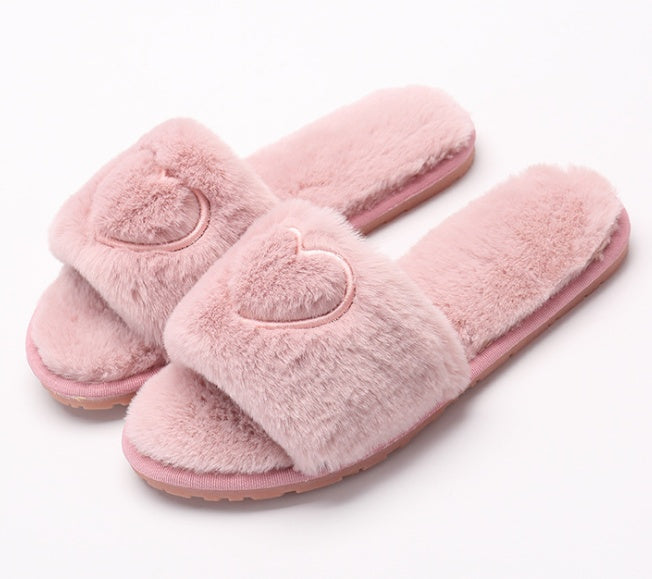 Melissa – Pantoufles en peluche vegan pour femmes