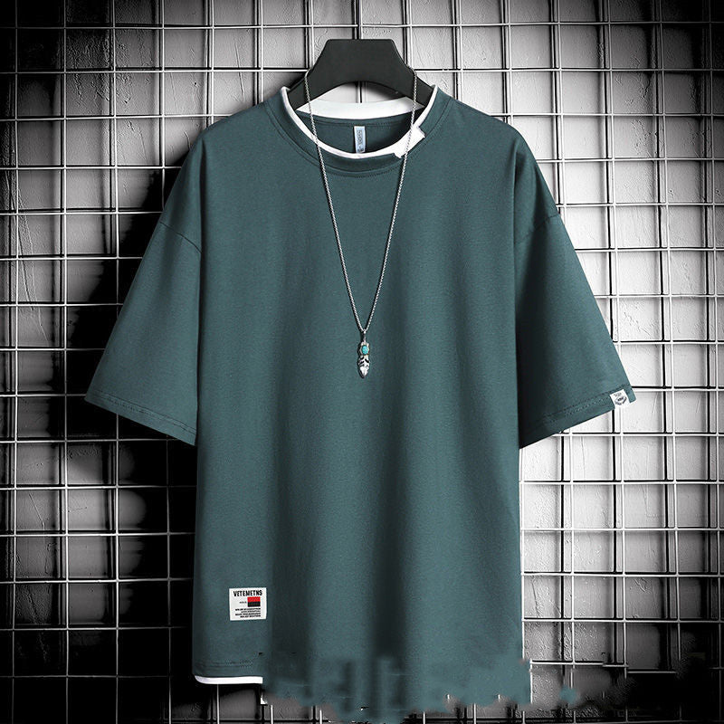 Donald – T-shirt ample style Hong Kong pour homme