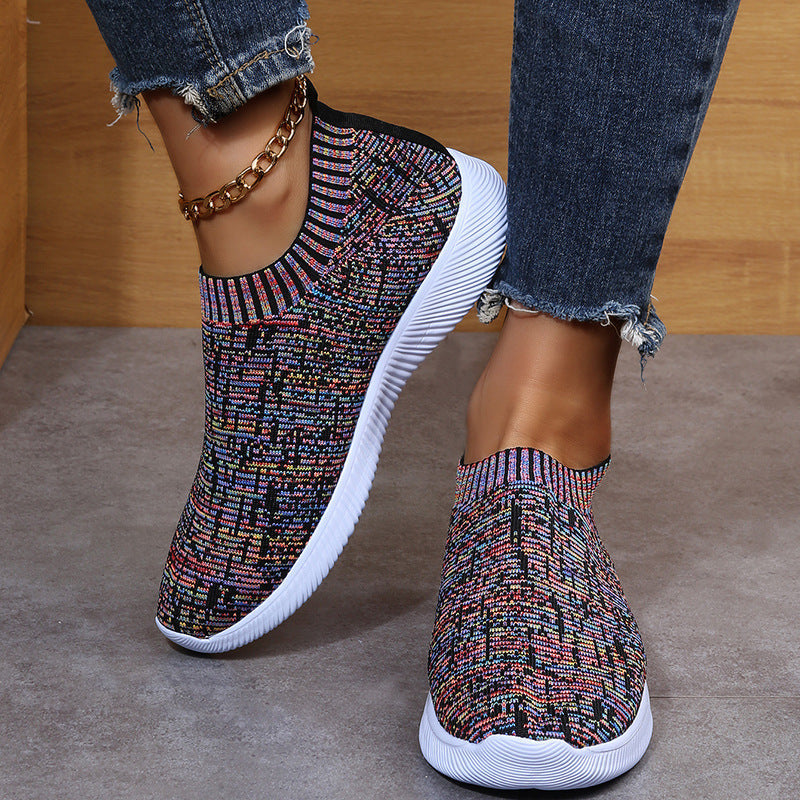Phillip – Chaussures à rayures en maille pour hommes