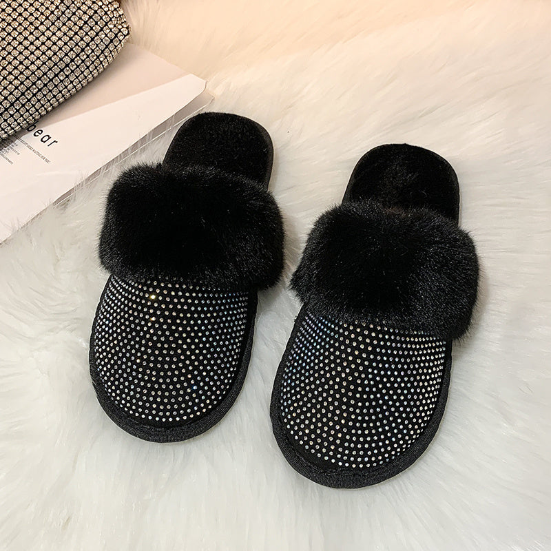 Claire – Sandales plates pour femmes avec strass