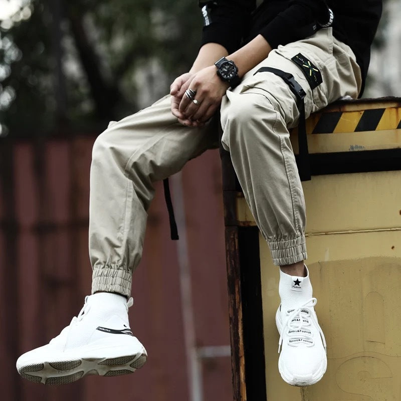 Aidan – Pantalon Cargo en Coton Confortable pour Homme