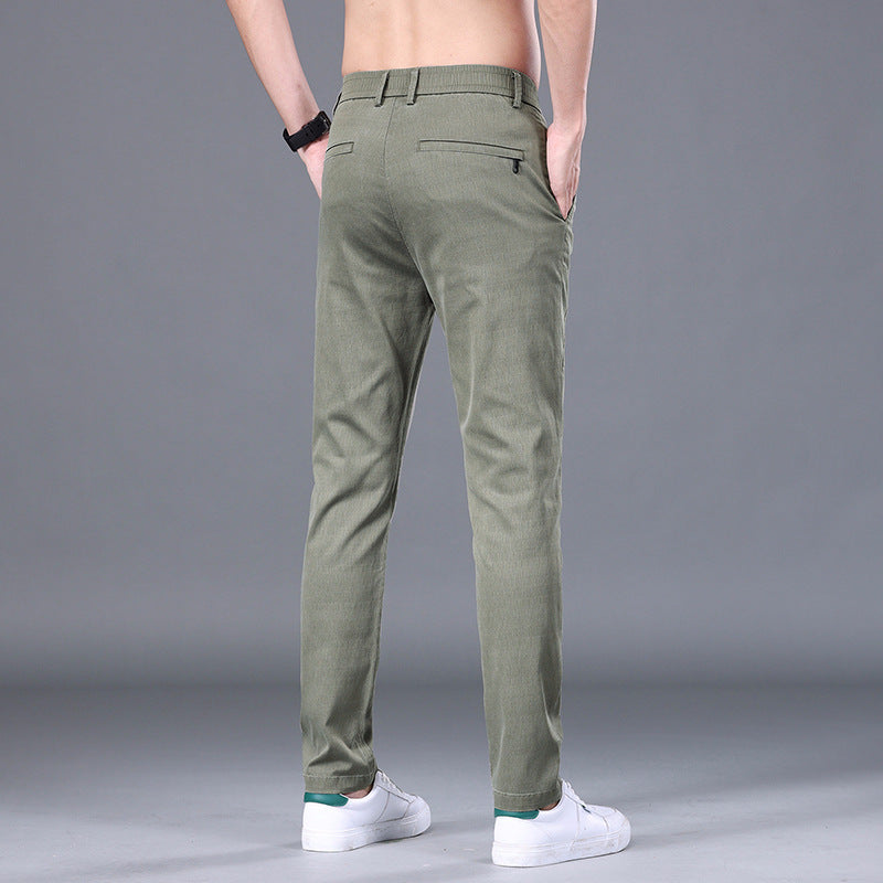 Jacob – Pantalon Slim Fit en Tencel pour Hommes