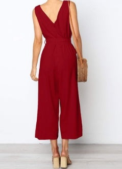 Julie – Jumpsuit élégant pour femme avec dos nu