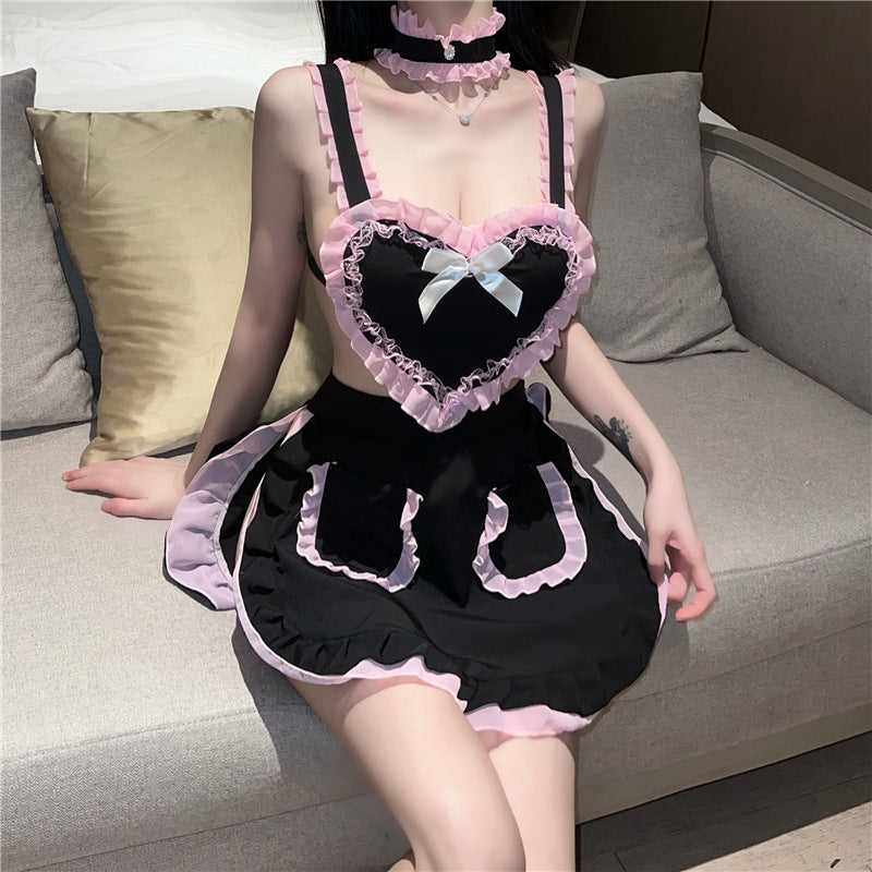 Jessie – Pyjama Séduisant de Femme en Polyester de Style Domestique