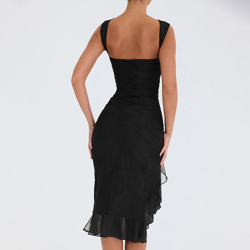 Amy – Robe de soirée sans manches ajustée