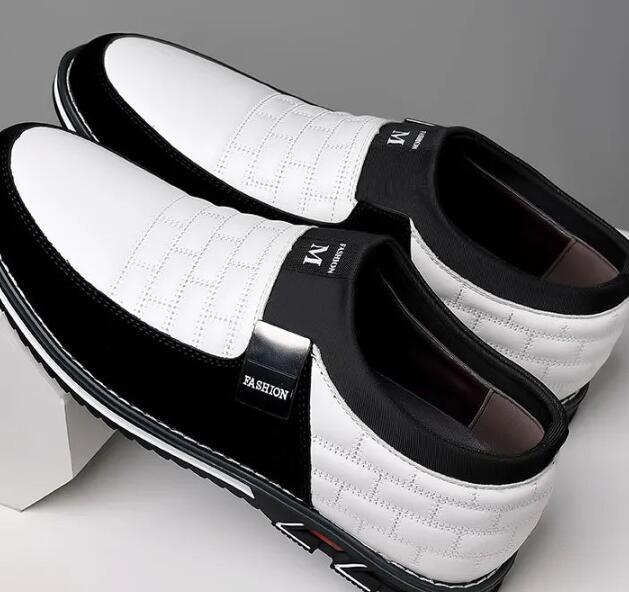 Chris – Grandes Baskets Décontractées en Cuir Vegan pour Hommes