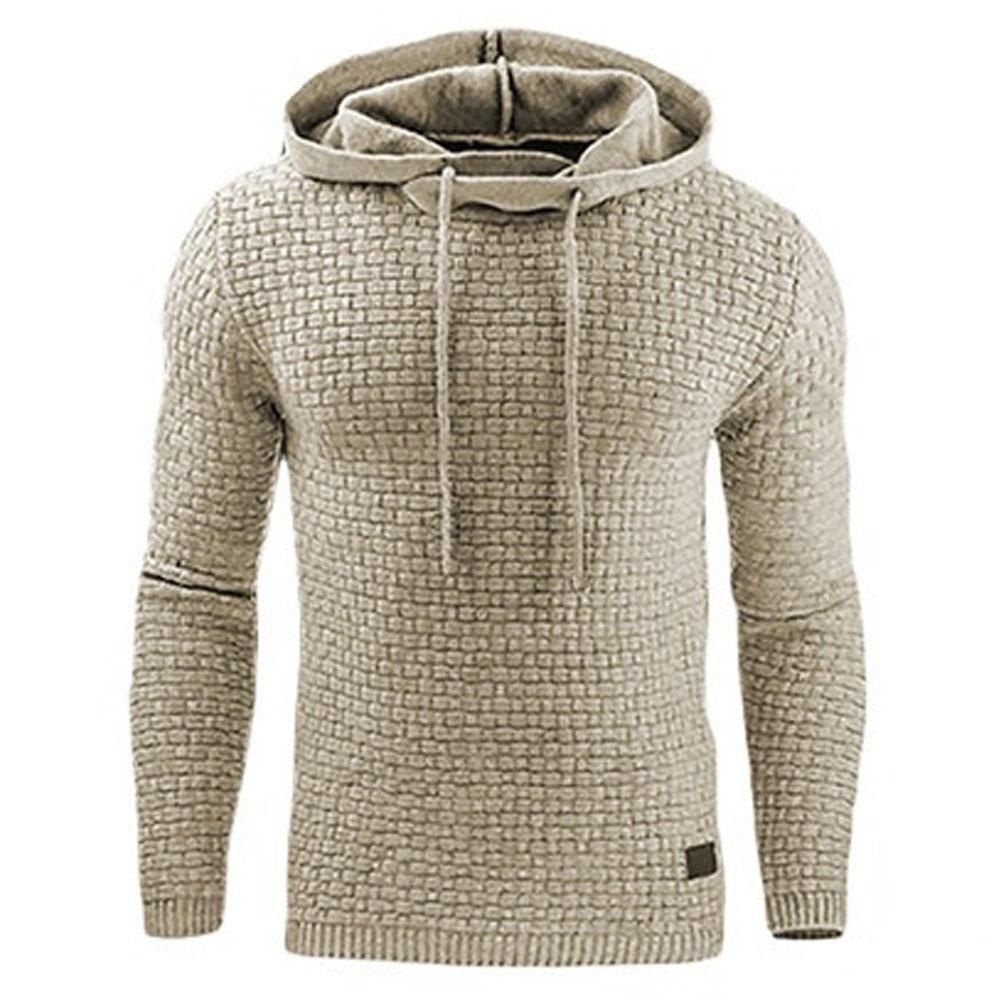 Stan – Sweatshirt à Capuche Jacquard pour Hommes