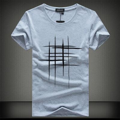 Leon – T-shirt en coton de qualité avec manches courtes
