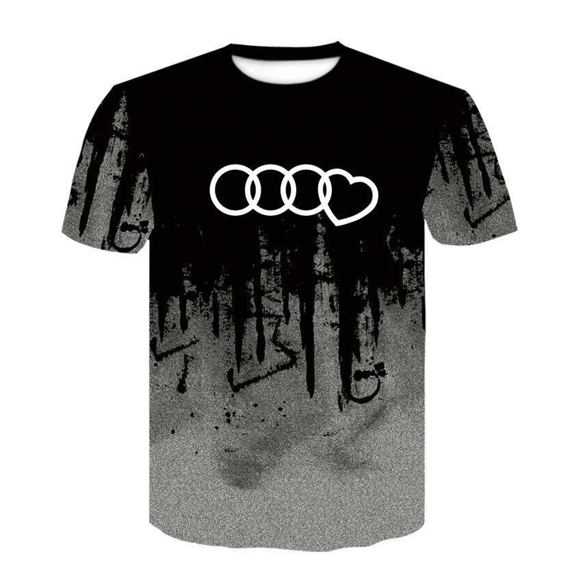 Mick – T-shirt Vintage avec Motif Animal