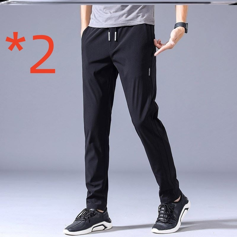 Conrad – Pantalon de Jogging Décontracté pour Hommes avec Cordon de Serrage Style Coréen