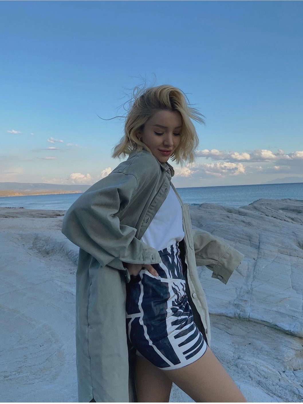 Elizabeth – Ensemble Jupe au Design Estival