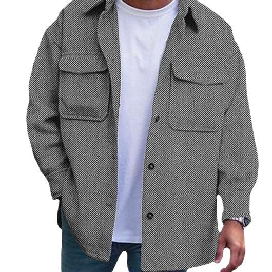 Oscar – Manteau pour Homme avec Col Polo