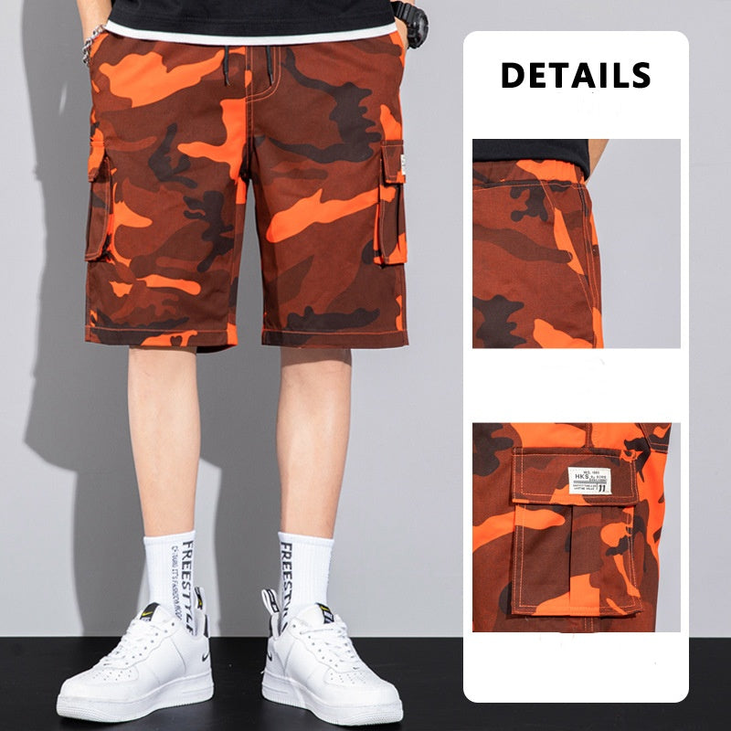 Chris – Legere Cargo-Shorts mit Kordelzug und mehreren Taschen