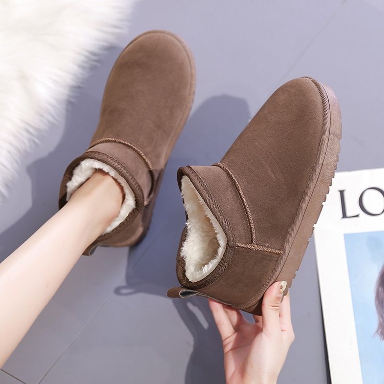 Carol – Bottes Épaisses en Peluche pour Femmes