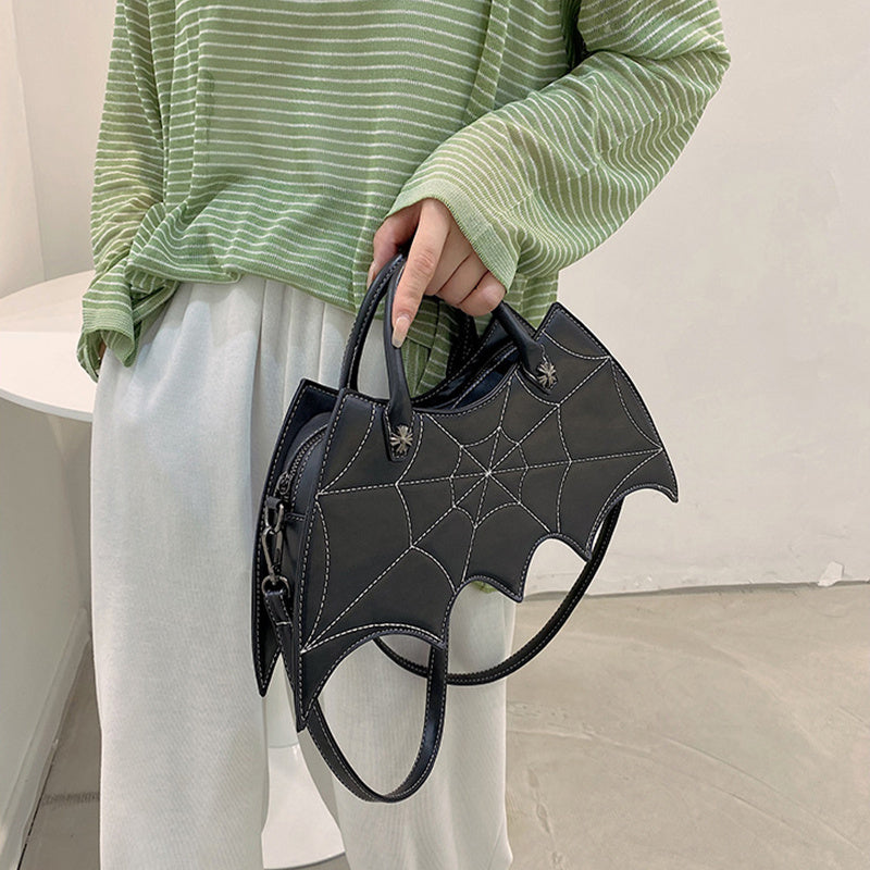 Amelia – Sac à bandoulière avec design toile d'araignée pour Halloween