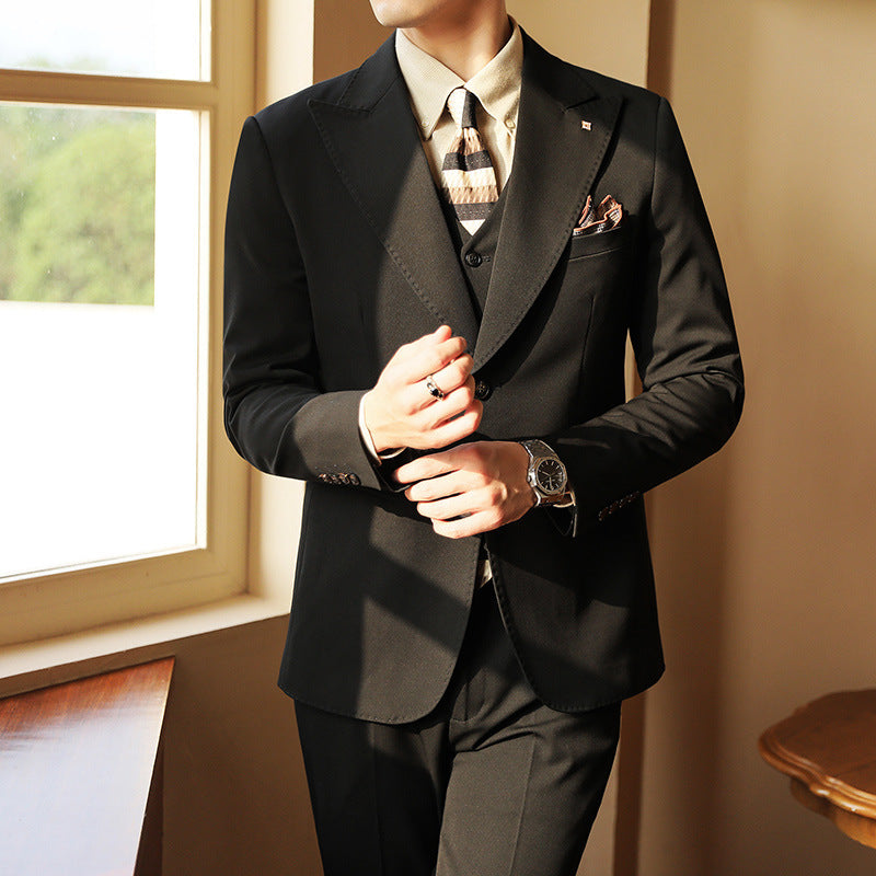 Trevor – Costume de Haute Qualité en Caramel pour Hommes