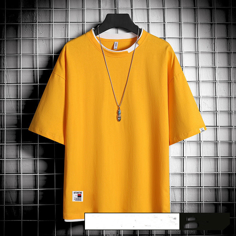 Donald – T-shirt ample style Hong Kong pour homme