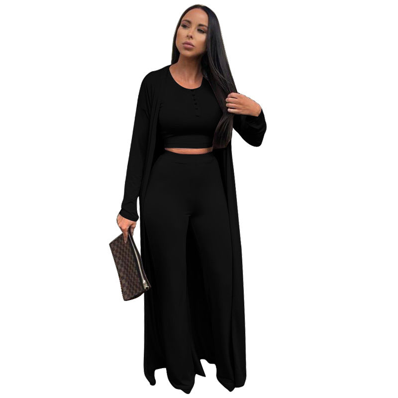 Melanie – Robe Décontractée Unie pour Femme