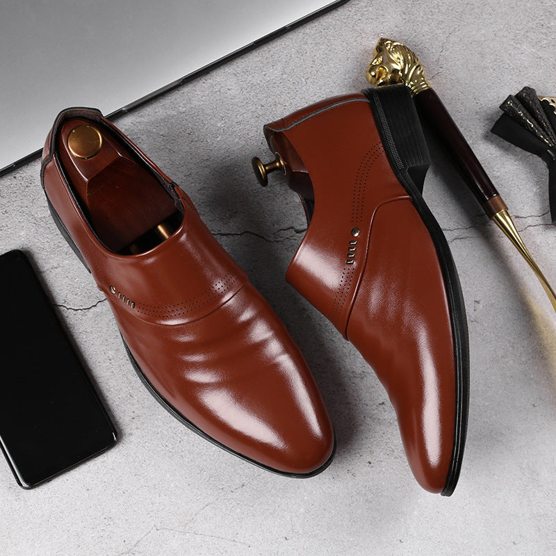 Stanley – Chaussures élégantes pour hommes avec embout en cuir vegan