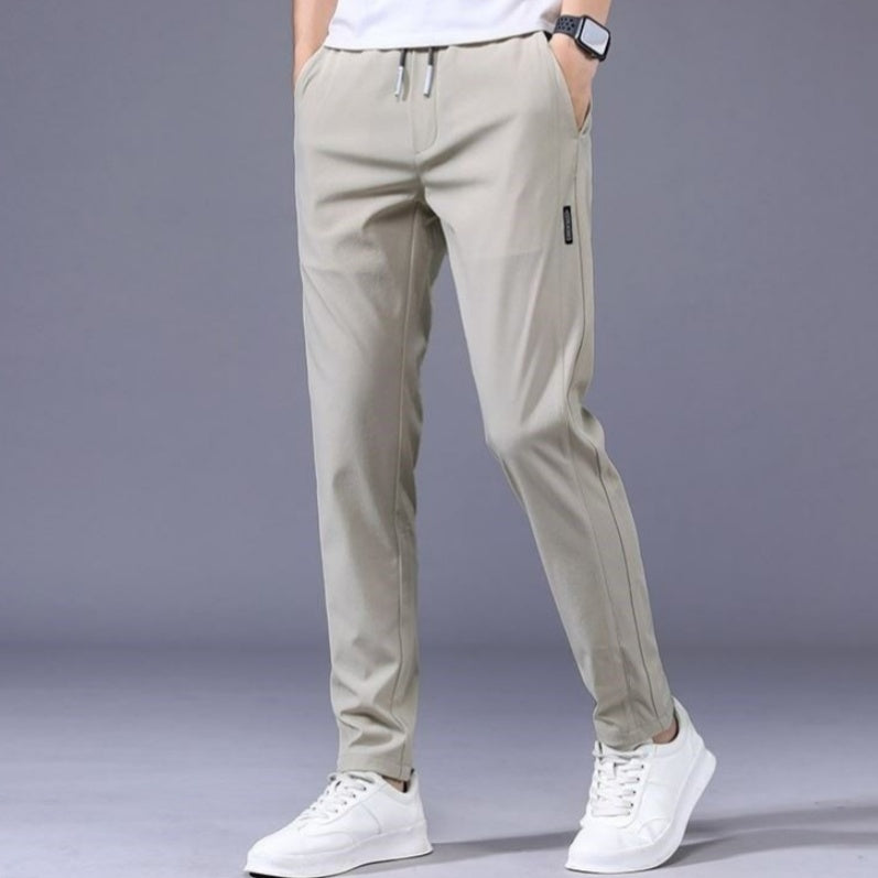 Conrad – Pantalon de Jogging Décontracté pour Hommes avec Cordon de Serrage Style Coréen