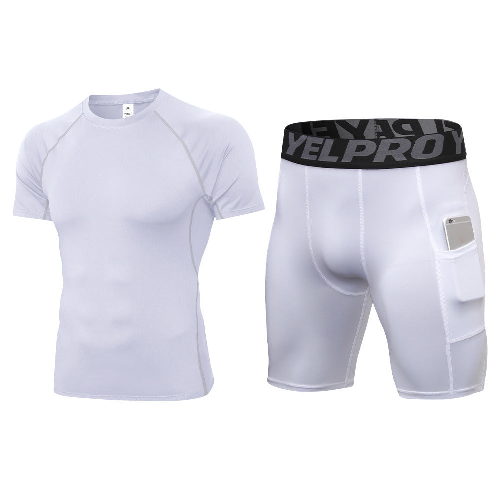 Mathew – Ensemble de sport respirant et séchage rapide pour hommes