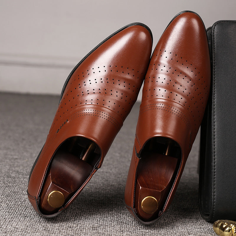 Stanley – Chaussures élégantes pour hommes avec embout en cuir vegan