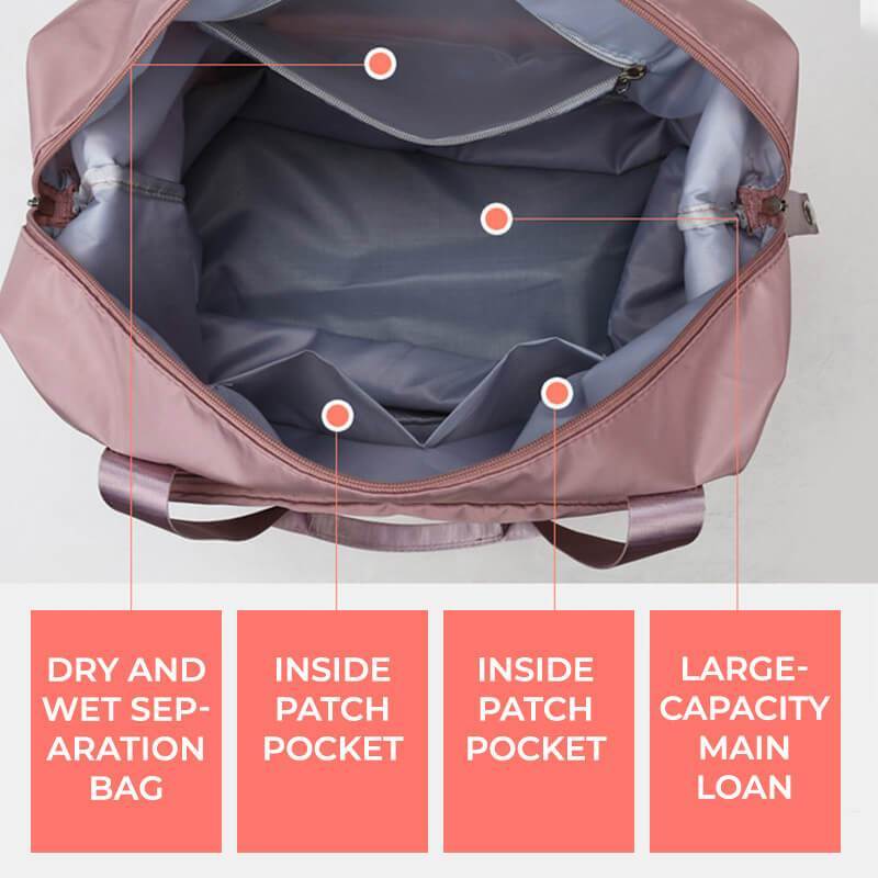 Chelsea – Sac de Voyage Pliable à Grande Capacité pour Fitness et Week-end