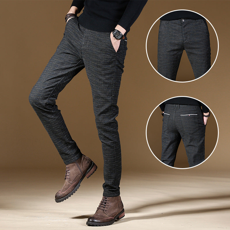 Doug – Pantalon Haut de Gamme pour Hommes Printemps et Automne