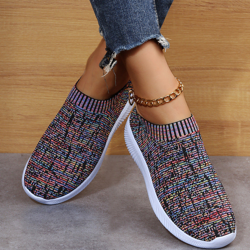 Phillip – Chaussures à rayures en maille pour hommes