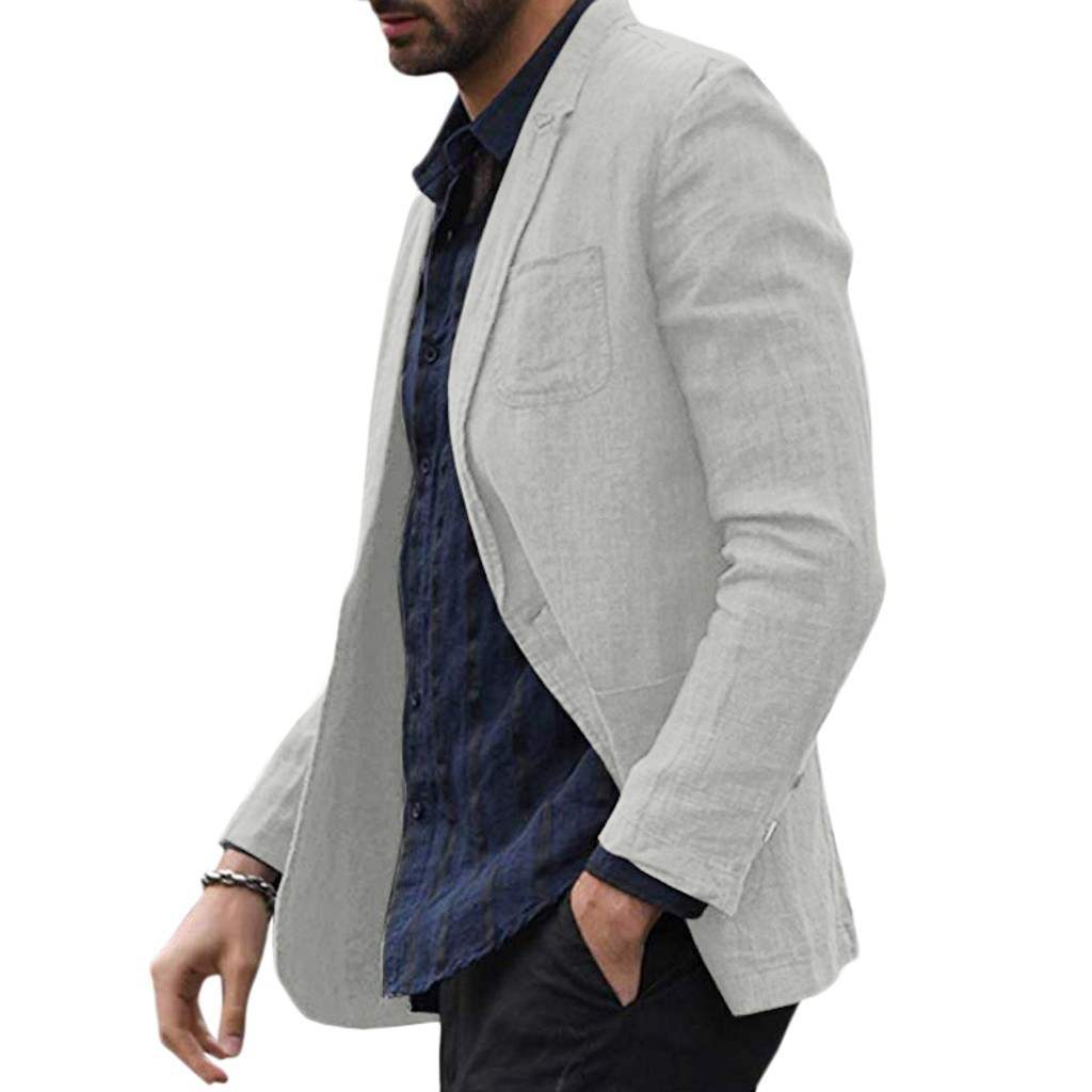 Allan – Blazer Léger en Coton pour Hommes