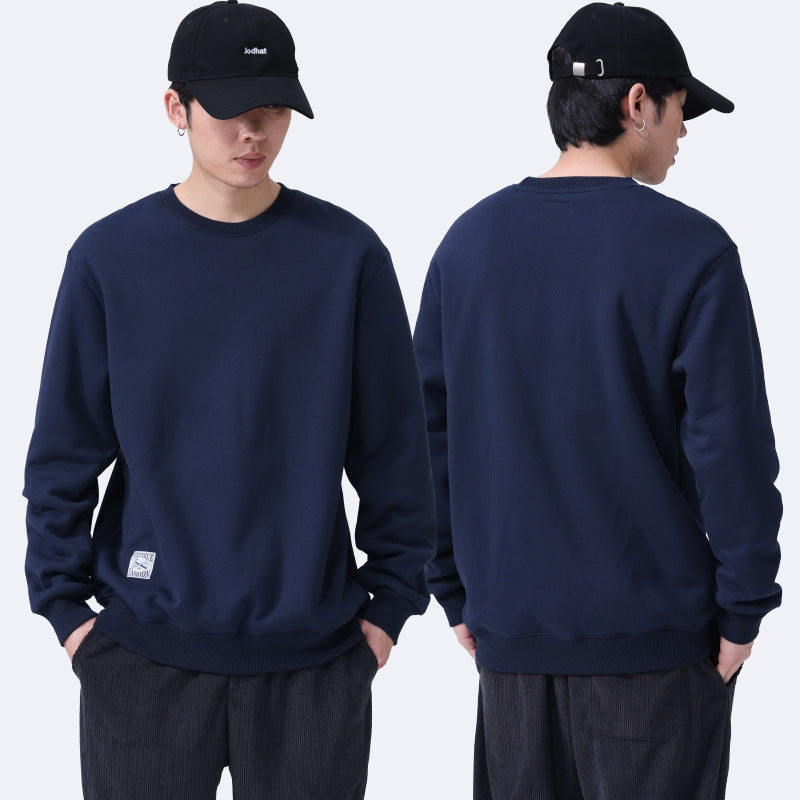 Denis – Warmer Fleece Pullover mit Rundhalsausschnitt für Herren